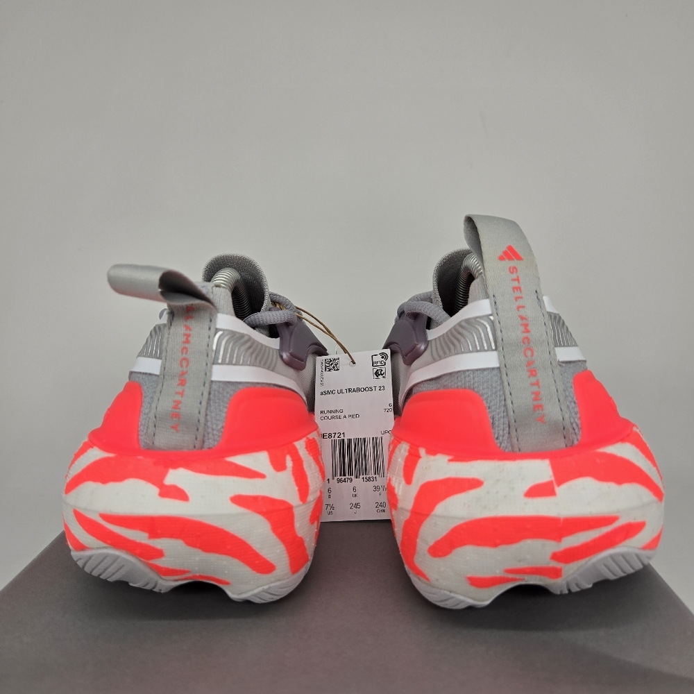 adidas Ultra Boost 23 by Stella Mccartney Clear Onix White Womens Shoes Size 8.5 - Picture 4 of 8